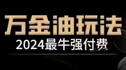 2024最牛强付费，万金油强付费玩法，干货满满，全程实操起飞-纵横项目网