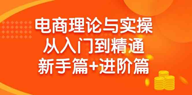（9576期）电商理论与实操从入门到精通 新手篇+进阶篇-纵横项目网