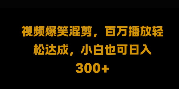 视频号零门槛，爆火视频搬运后二次剪辑，轻松达成日入1k【揭秘】-纵横项目网