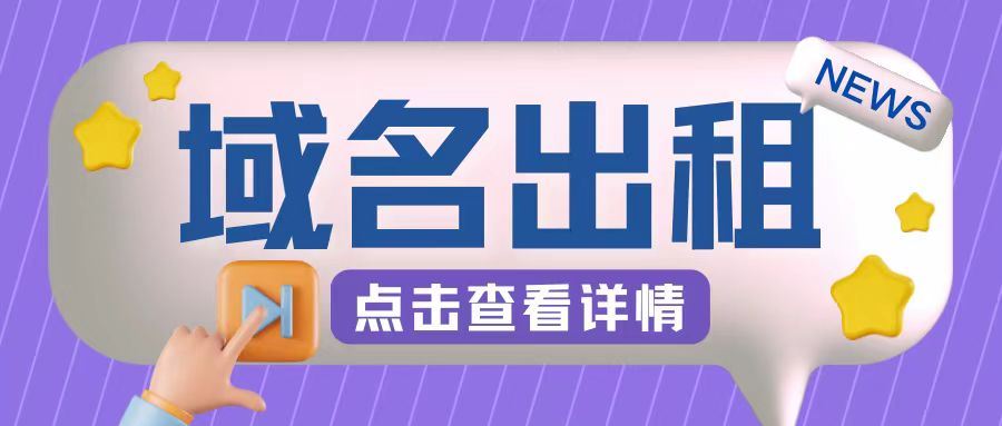 冷门项目,域名出租玩法,简单粗暴适合小白【揭秘】-纵横项目网