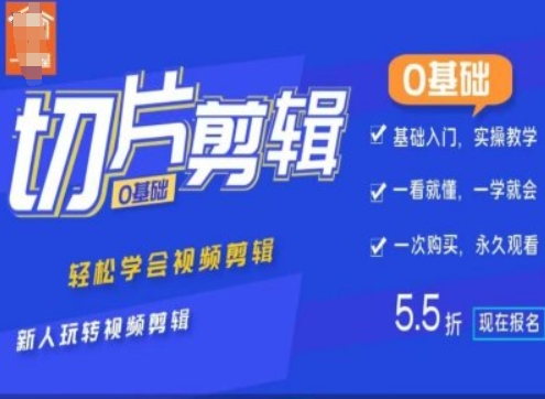 0基础IP切片剪辑，轻松学会视频剪辑，新人玩转视频剪辑-纵横项目网