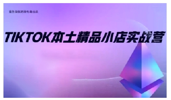 TikTok本土精品小店出海实战营，从入门到高阶，不止0-1!-纵横项目网