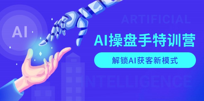 AI-操盘手特训营，解锁AI获客新模式，全面掌握AI商业应用与提示词技巧-纵横项目网