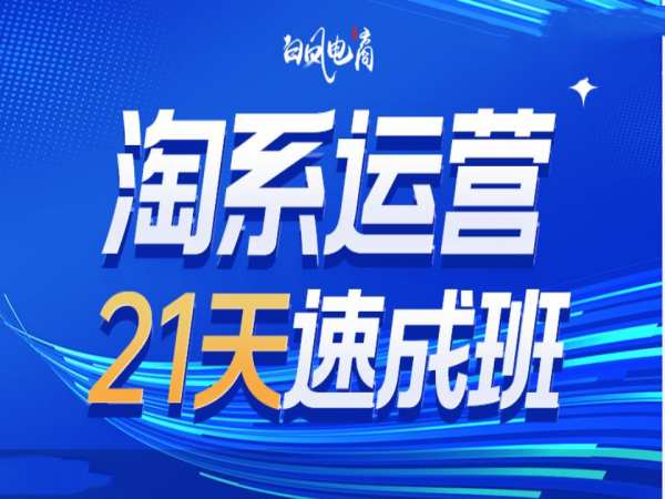 淘系运营21天速成班35期，年前最后一波和2025方向-纵横项目网