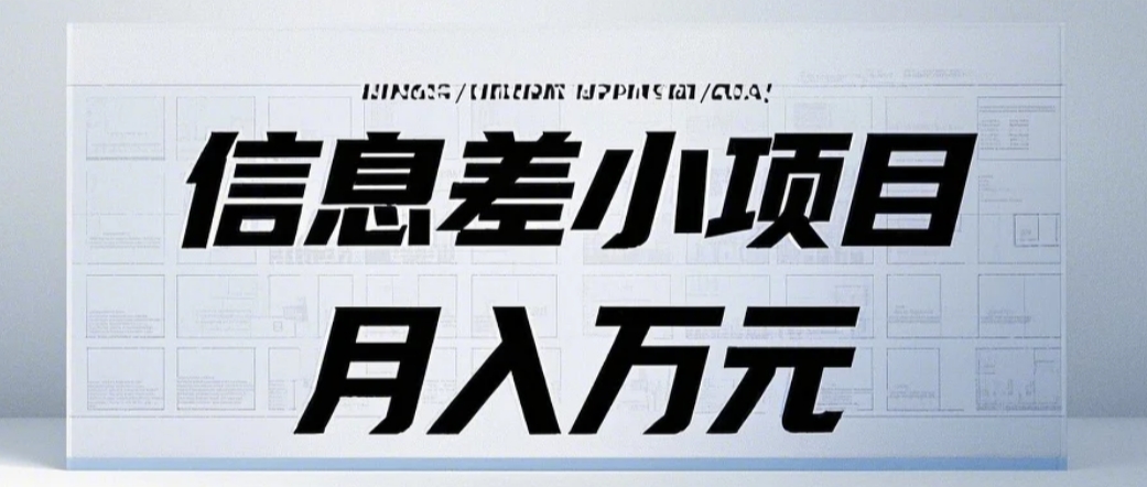 信息差小项目：国内外视频代下载，项目操作简单零成本零门槛月入过万-纵横项目网