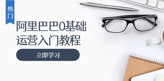 阿里巴巴运营零基础入门教程：涵盖开店、运营、推广，快速成为电商高手-纵横项目网