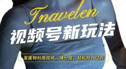 视频号新玩法，废物利用视频，撸分成收益，轻松月入过W【揭秘】-纵横项目网
